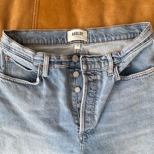 AGOLDE 90s Pinch Waist High Rise Kick Jeans
